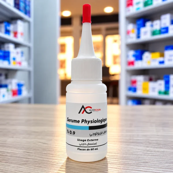 Serum physiologique 0,9% 60 ml