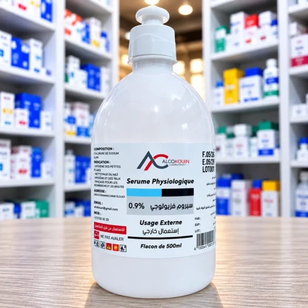 Serum physiologique 500ml